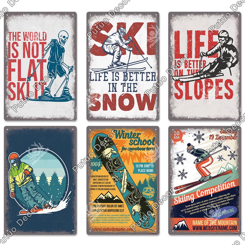 Decor Fun Animal Vintage Tin Sign Plaque Metal Plate Wall Art Decor for Living Room Man Cave Cafe Farmhouse Retro Poster