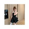 French Elegance Bow Tie Sleeveless Dress With Slim Fit For Summer Date Nights
