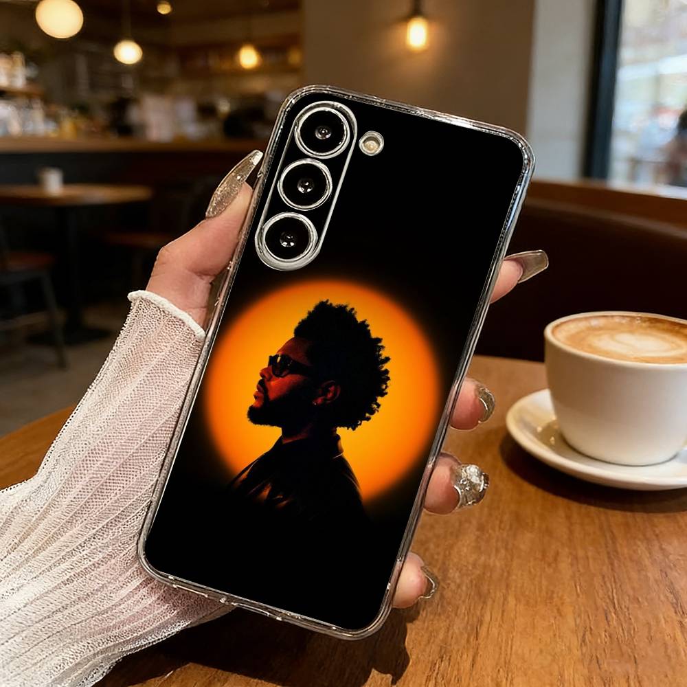 Чехол для телефона W-Weeknd XO для Samsung Galaxy S24 S25 S23 S22 S21 Plus S24 S25 Прозрачный чехол