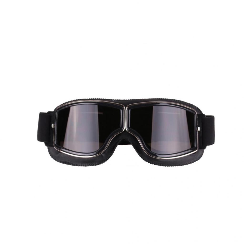Unisex Vintage Motorcycle Motorbike Windproof Dustproof Pilot Goggles for Harley