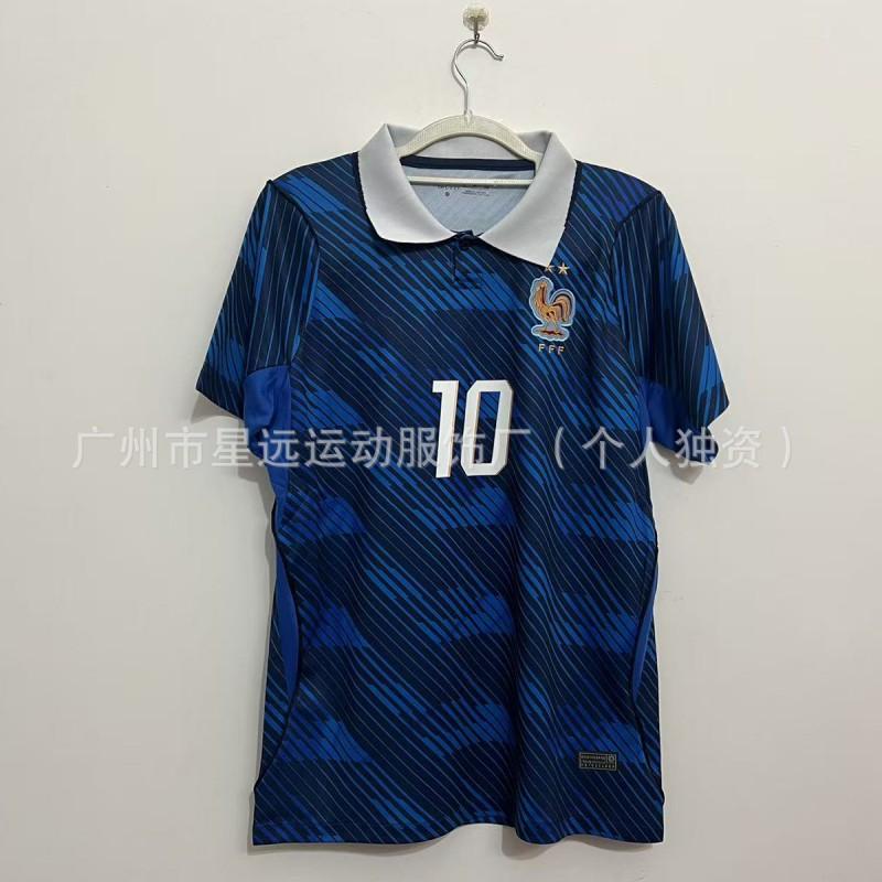 Mens France Norway National Team Soccer Jersey Mbapp Haaland 10 9 Short Sleeve Football Shirt Moda Cotton