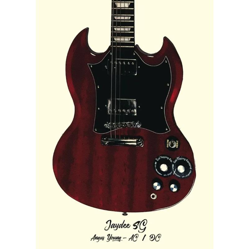 Famous Guitars Used By Famous Bands and Singers Music Posters Prints Canvas Printing Wall Art Picture for Living Room Home Decor