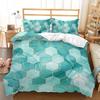 Bed Three-Piece Marble Pattern Fashion Simple Korean 3D Digital Printing Kit