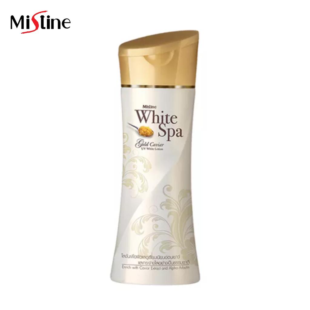 Mistine White Spa Gold Caviar UV Белый лосьон для тела 200 мл - Тайский уход за кожей