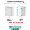Tuya WiFi Интеллектуальные дверные датчики Интеллектуальное домашнее оборудование для связи Интеллектуальные домашние устройства