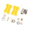 Bike Brake Hose Connector Reusable Olive Connecting Insert Hydraulic Connector Set for Mountain Bicycle
