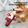 Игрушки для жевания домашних животных, интерактивные плюшевые животные в форме аллигатора, звуковая игрушка для собак, грызущие шлифовальные принадлежности для зубов
