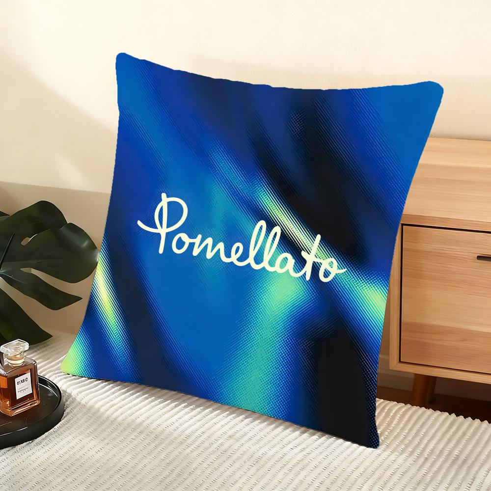 P-Pomellato Чехол-подушка Мягкий короткий плюшевый чехол для подушки Гладкая уютная текстура Эстетичный чехол для подушки Домашний декор