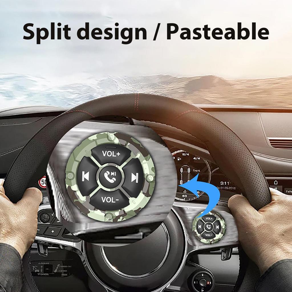 Car Steering Wheel Remote Control, Phone Steering Wheel Wireless Control - Wireless Phone Remote