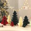 Большое елочное украшение 3D сотовый шар складная бумажная елка Navidad украшения настольный подвесной рождественский декор