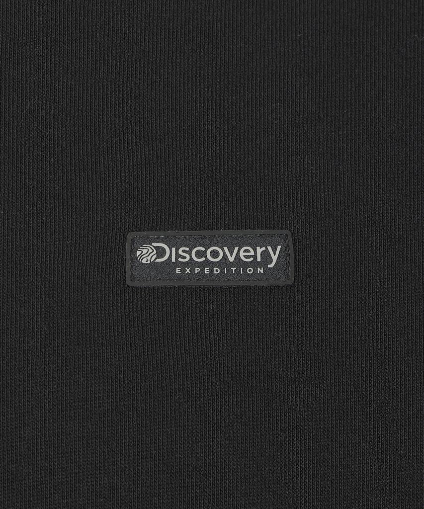 DISCOVERY EXPEDITION Унисекс Вязаный Оверсайз Свитшот для Тренировок (черный)