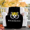 Richmond Tigers Flannel Blanket Soft All-Season Throw, Design for Camping, Car Travel, Hiking Sofa, Bed, Office Perfect Gift for Parties