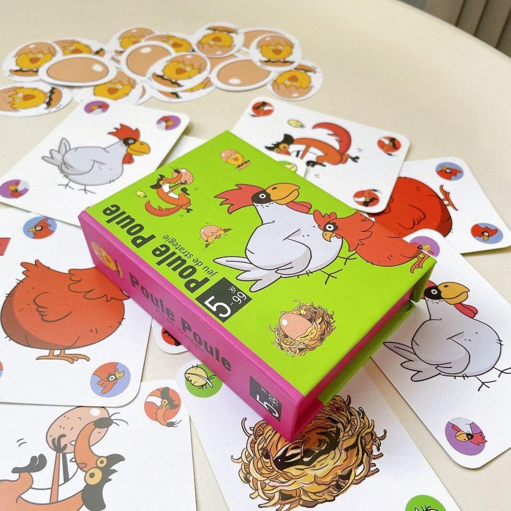Multicolor Card Game Cartoon Intellectual Toy Funny Board Game Family Fun