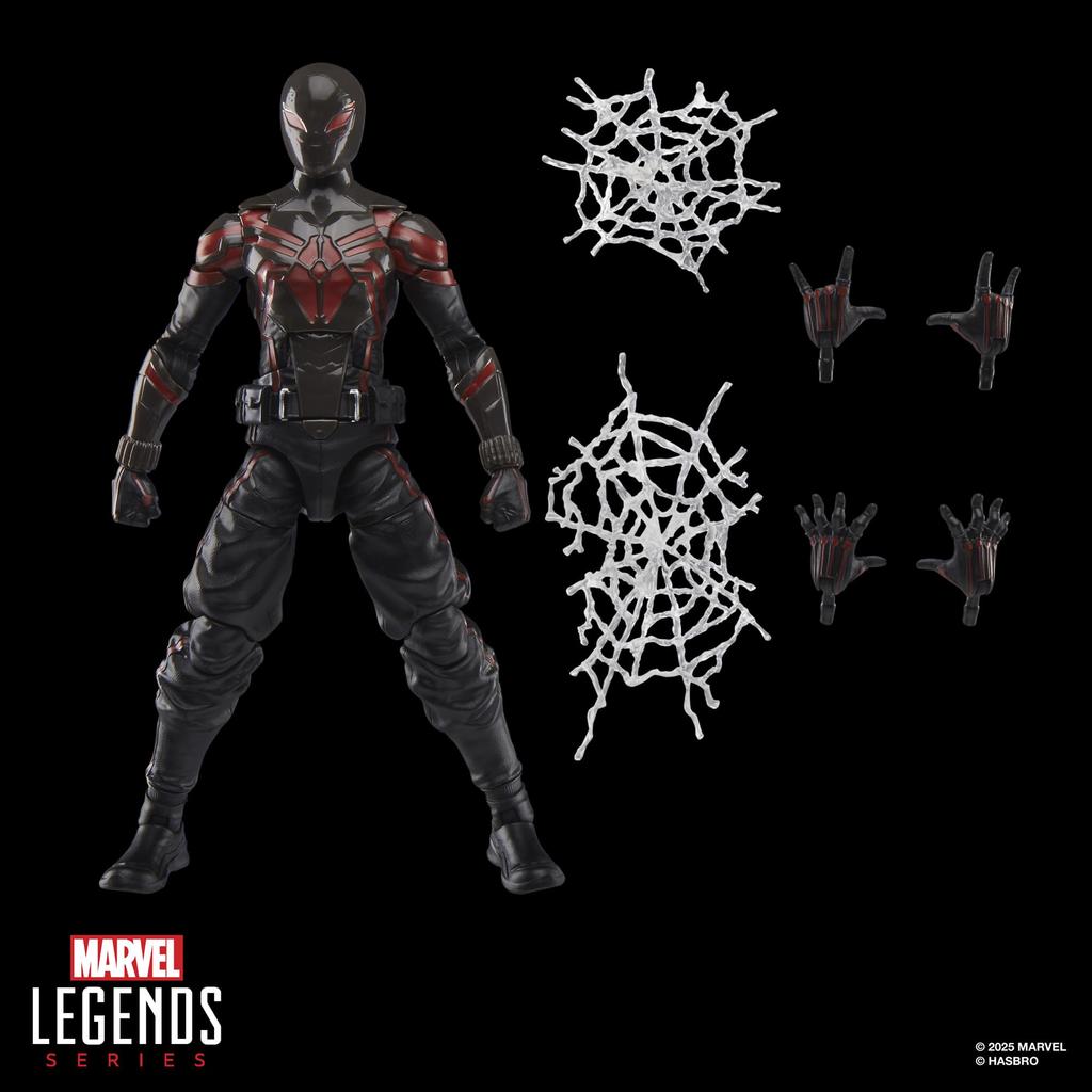 Hasbro MARVEL Marvel Legends Series Gamerverse Miles Morales Brooklyn 2099 2 Видеоигра Воссоздана Коллекционная Фигурка 15 см G0839 Аутентичная