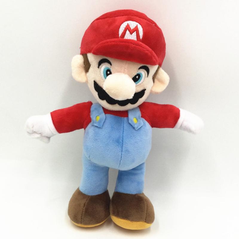 Марио плюшевая игрушка милые персонажи мультфильмов аниме мягкая кукла игра периферийная кукла день рождения