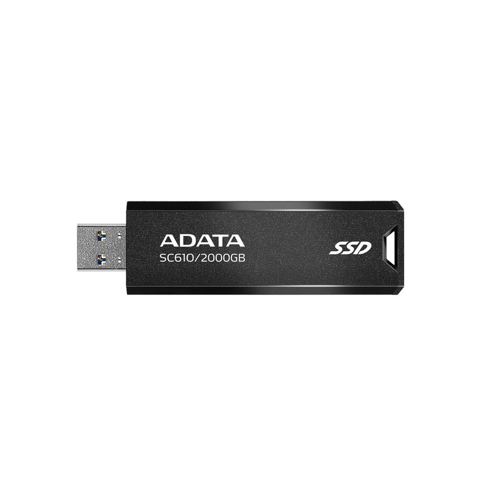Adata Disk Sc610 2Tb Black Ssd