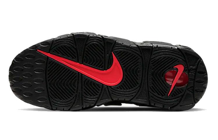 Nike Air More Uptempo Черно-белый Лазерный Малиновый GS 415082-010