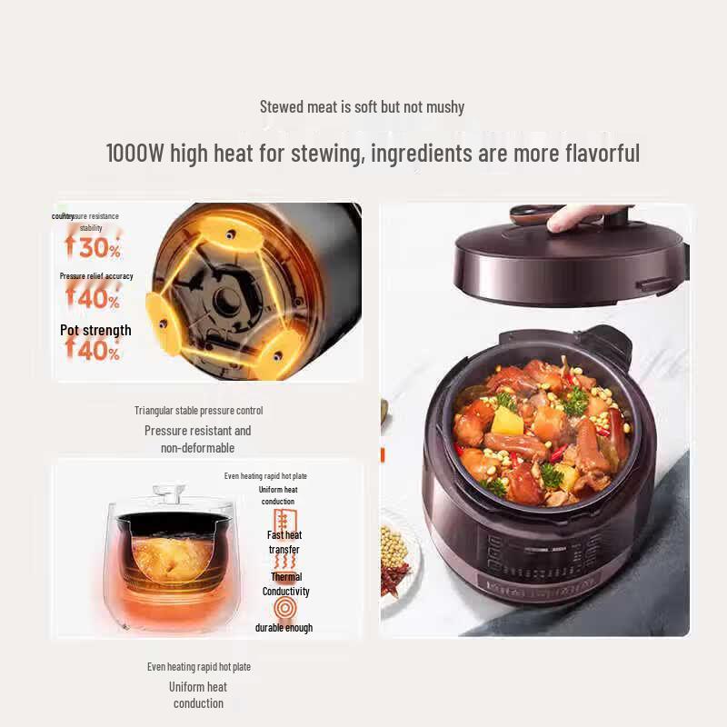 Midea Умная электрическая скороварка и рисоварка в одном