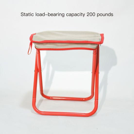 Уличный складной табурет с сумкой для переноски, портативный, легкий, прочный, для кемпинга, пешего туризма, пикника, рыбалки, складное сиденье стула