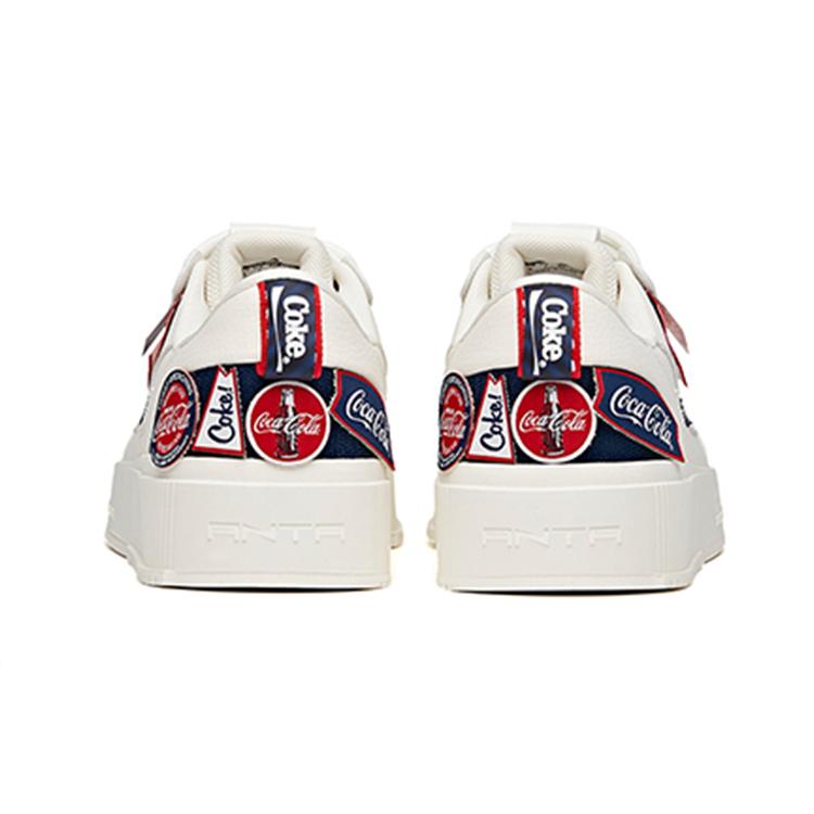 Новые кроссовки ANTA X Coca Cola Life Series 'Белый Красный Синий' 912128030-5