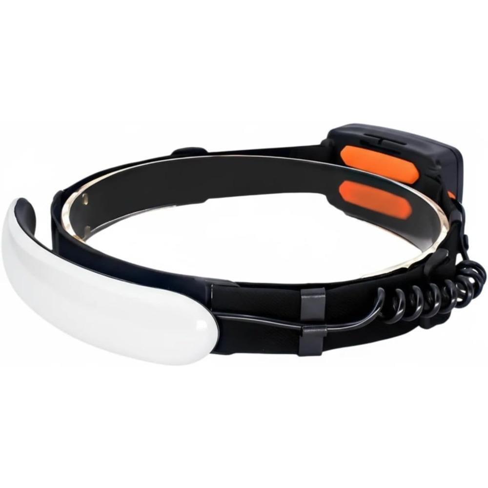 This 7500mAh rechargeable LED headlamp features a 220° wide-angle beam, six lighting modes, and an IPX6 waterproof rating.