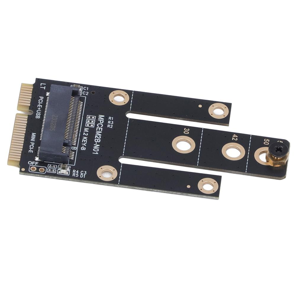 Mini PCIe To M.2 NGFF Adapter PCB Mini PCI Express To M.2 KEY B Converter with for NANO SIM Card