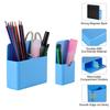 2Pcs Magnetic Storage Box Durable Lightweight Pencil Organizer Versatile Magnetic Sundries Box for Refrigerator Whiteboard