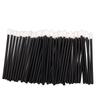 100Pcs Disposable Lip Brushes Lightweight Comfortable Odorless Safe Lipstick Brush Applicator with Black Rod