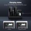Powerextra and Dual USB Charger Set for Nikon D850 Cameras EN-EL15a, EN-EL15b, EN-EL15c Zf, Z8, Z7, Z7II, Z6, Z6III, D7500, D7000, D7100, D7200, D500,
