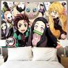 Demon Slayer Tapestry Anime Poster Wall Art Tapestry Kawaii Bedroom Room Decor