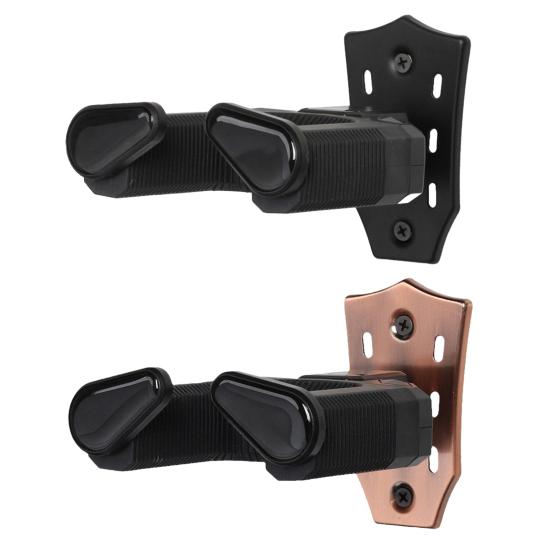 Настенное крепление для гитары с автоматической блокировкой, U-образный настенный держатель для гитары, металлический держатель для гитары, подставка-крючок для классической акустической электрогитары, бас-гитары, укулеле