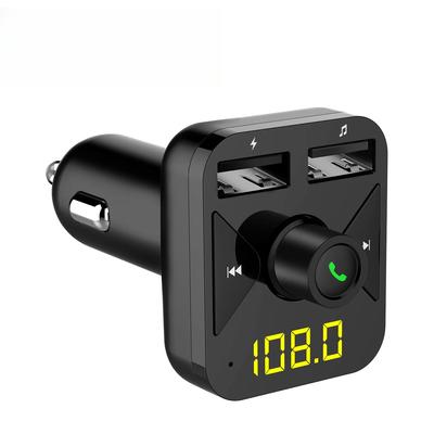 Автомобильное зарядное устройство FM-передатчик Handsfree автомобильный Bluetooth 5.0 MP3-плеер стерео FM-модулятор USB-адаптер для быстрой зарядки автомобиля Bluetooth