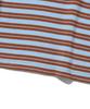 TAILOR STUDIO Oxford Striped Collared Long Sleeve Tee (Brick/Blue)