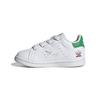 Оригинальные Stan Smith Нескользящие Низкие Кроссовки для Ходьбы Детская Обувь Белый Зеленый Оранжевый FX5978