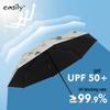 Easily Chinese Style Automatic Wooden Handle UV Umbrella