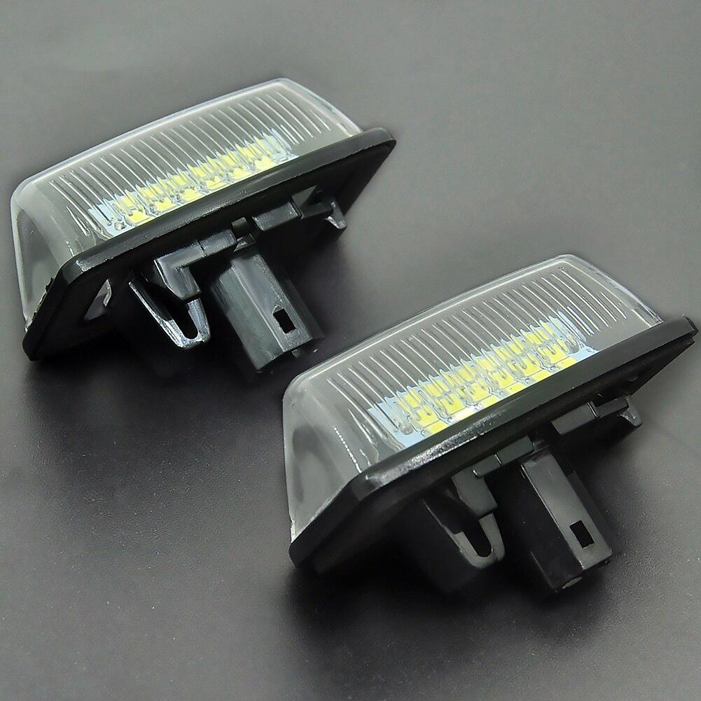 2 шт. для Toyota Alphard Wish Noah/Voxy Estima Caldina Corolla Crown Majesta Starlet Sprinter Celica Raum светодиодный светильник номерного знака