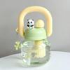 New Portable Straw Water Bottle, high-temperature resistant wide-mouth plastic space cup, suitable for multiple daily scenarios and holiday gifts.