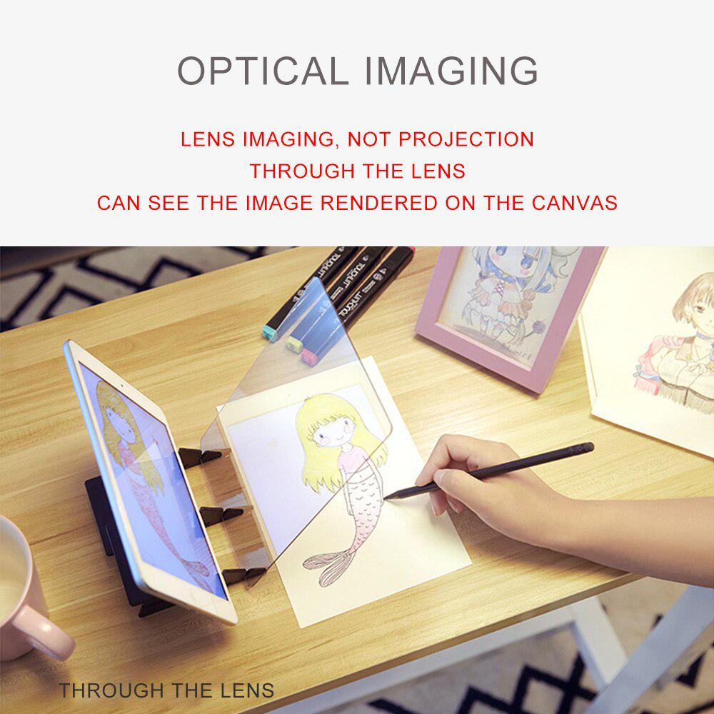 Kid Drawing Panel Tracing Board Copy Pad Crafts Portable Zero-based Painting Mold Sketch Art Tool