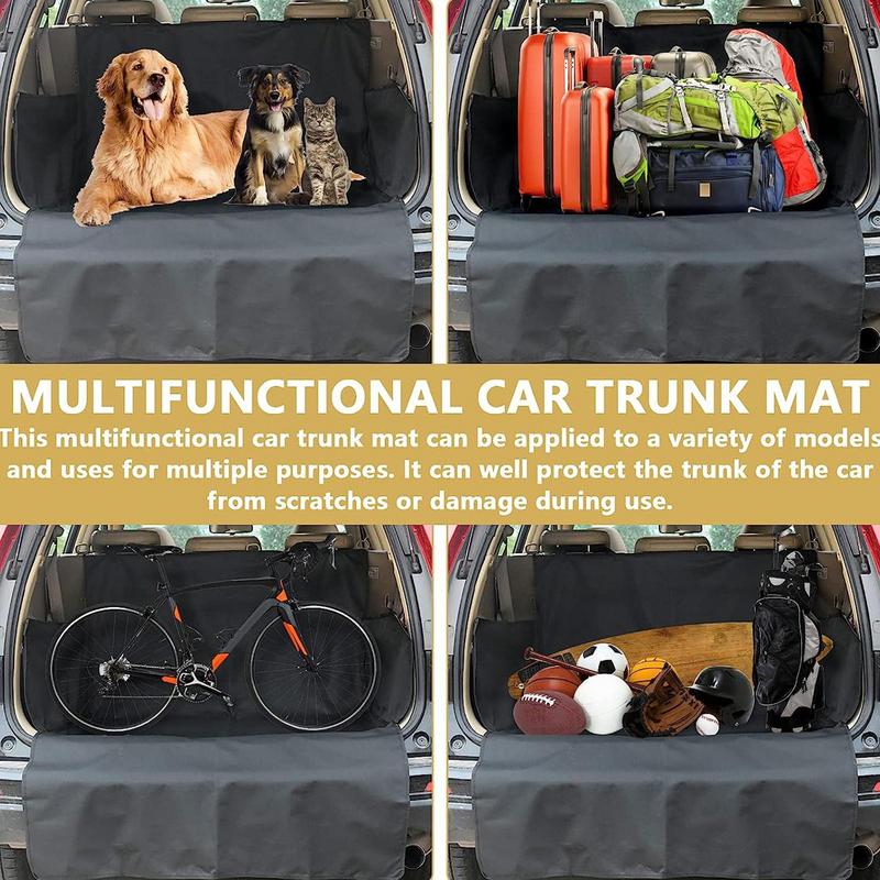 Car Trunk Mat Protector Dog Blanket Mat For Car Anti Slip Auto Vehicle Back Trunk Liner Rear Seat Pet Trunk Liner Adaptable Fit