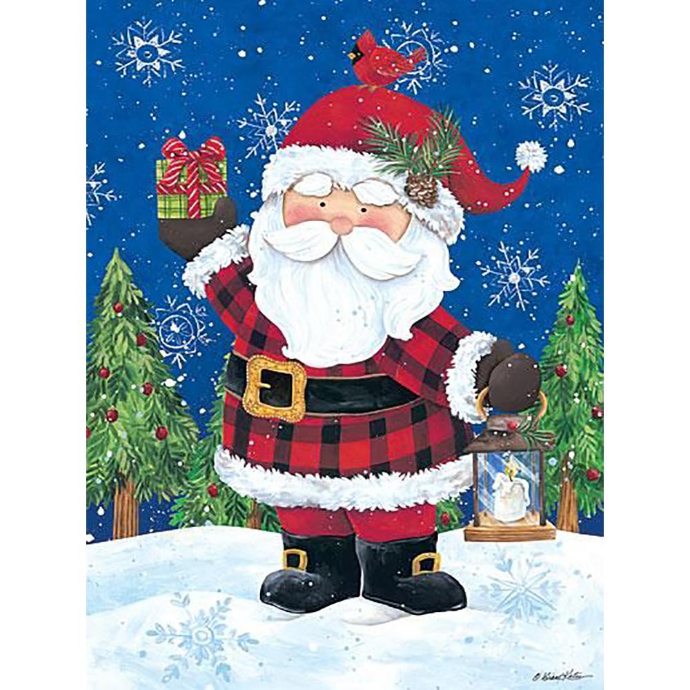 5d алмазная живопись Рождественский медведь шляпа ремесленная полная квадратная Алмазная вышивка крестиком мозаика с изображением животных Рождественская настенная живопись