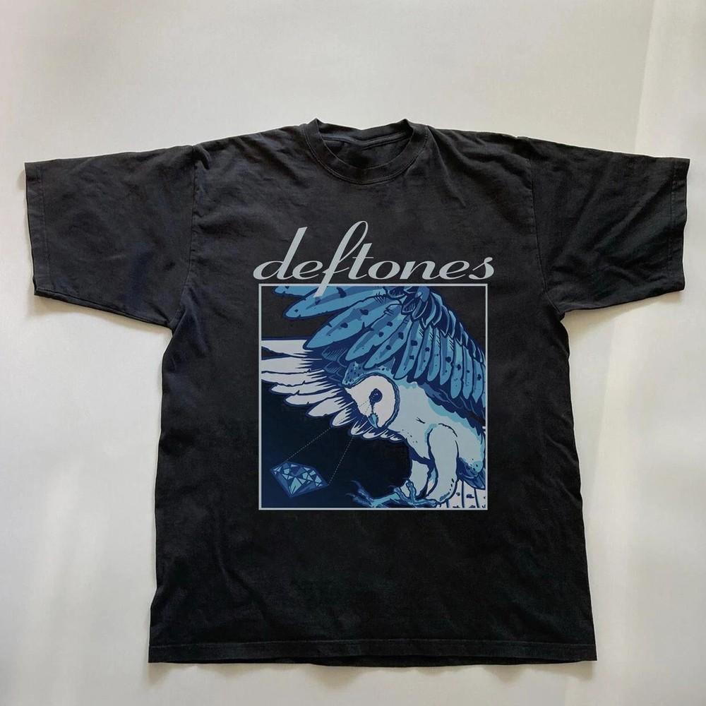NEW! Deftones Diamond Eyes T-Shirt Tops Tees Men's Women's, Unisex Black Cotton T-Shirt Tops Tees Men's Women's, Size S-4XL