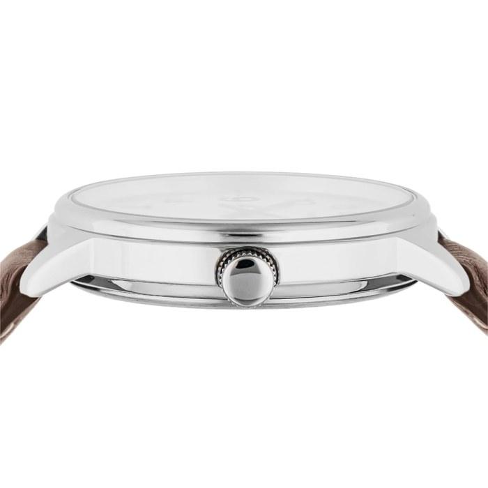 [Timex] Часы Easy Reader TW2V21300 43 мм Кремовый циферблат Латунь Минеральное стекло Кварцевые Мужские Коричневый