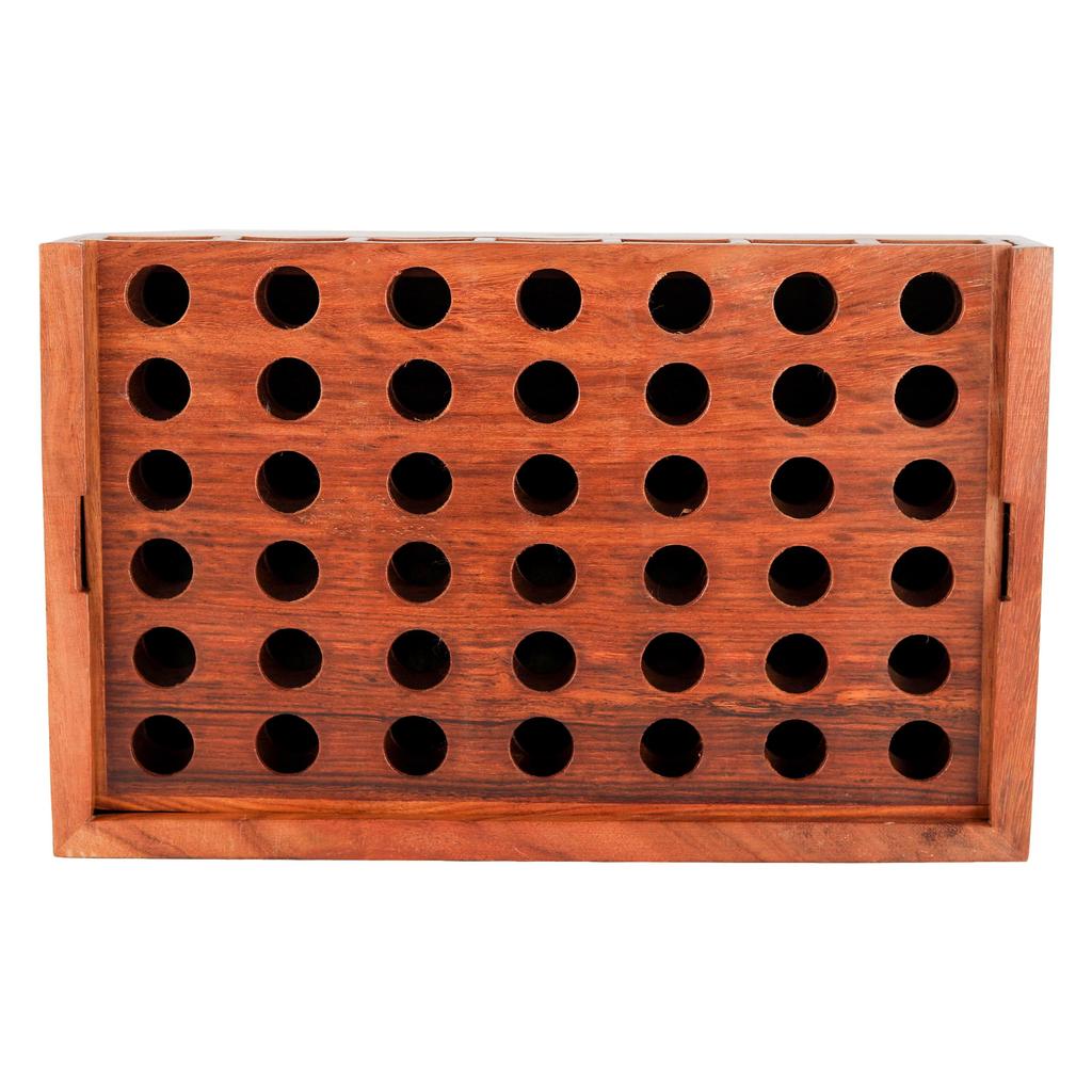 Shriji Crafts Wooden Connect In a Row Game Classic 4 In a Line Board Game