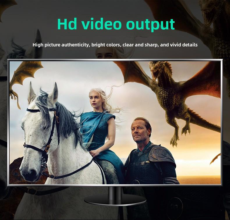 Bi-Directional Mini DP To DP 1.4 Cable, 4K@144Hz DisplayPort