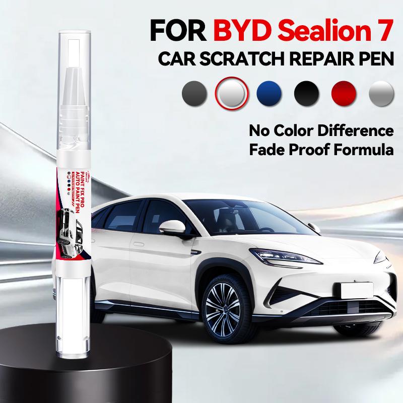 For BYD SEALION 7 Car Paint Repair Pen Touch Up Scratch Remover DIY Auto Accessories White Purple Black Atlantis Grey