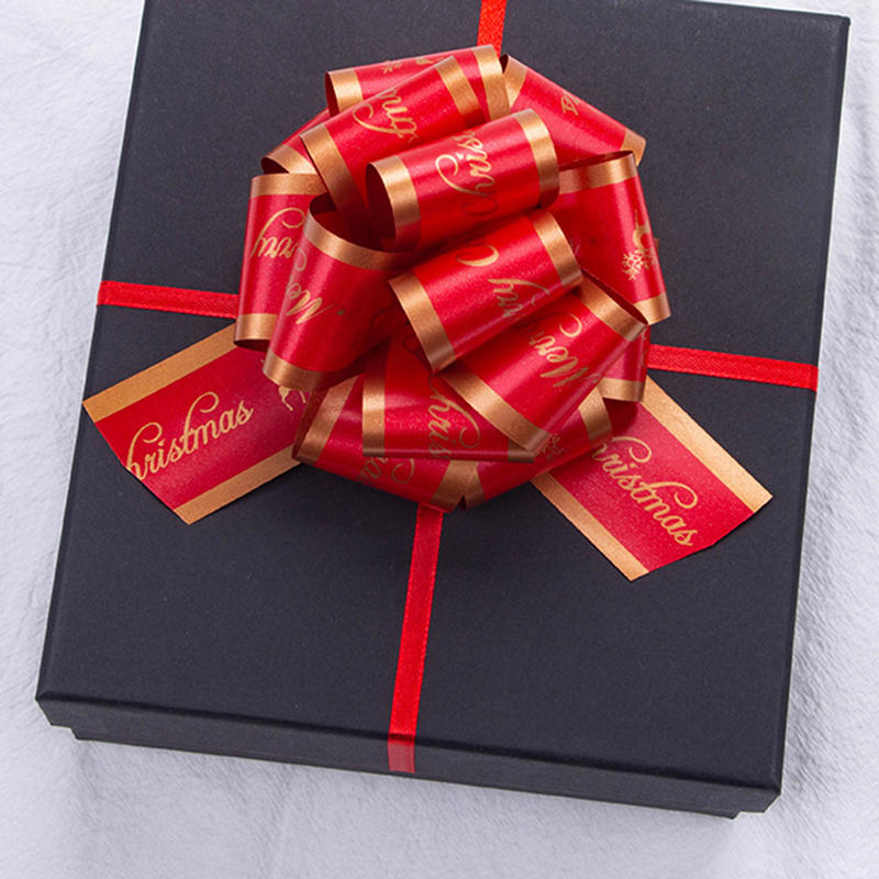 Christmas Gift Box Hand Pulled Flower Birthday Gift Package Decoration Gift Flower Party Decoration Prop Plastics Flower Ball