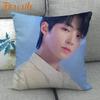 Наволочка на заказ Hwang In Yeop HOT KPOP 45X45 см, свадебная декоративная наволочка из экологически чистой хлопковой льняной ткани