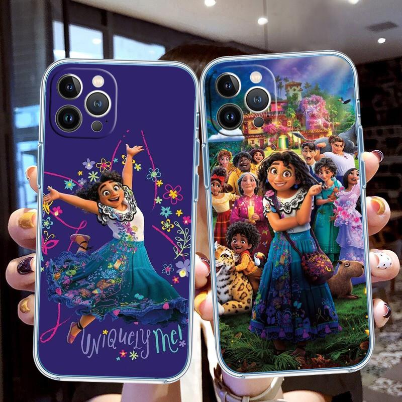 CJ49 Encanto Disney Soft Shell Transparent Phone Case for Samsung Galaxy A04 A04S A14 A23 A34 A54 M23 M33 M52 M53