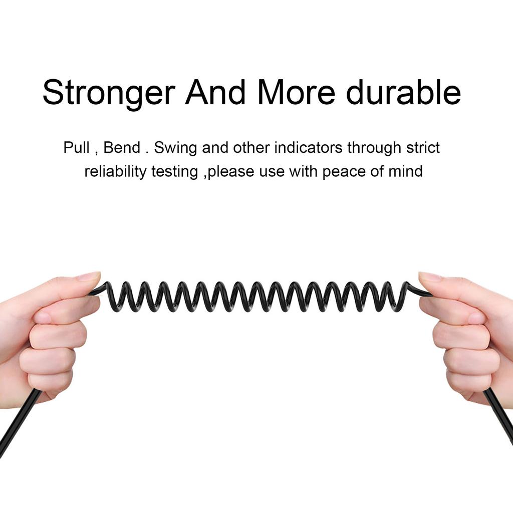 Спиральный удлинительный кабель Sagit 3,5 мм, угол 90 градусов, прямой угол, 3,5 мм, между мужчинами и женщинами