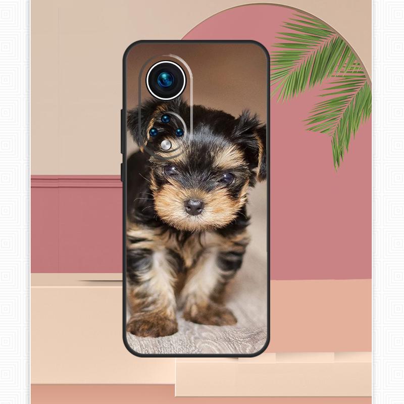 Чехол для собаки Йоркширский терьер для Honor Magic 7 Lite 5 6 8 Pro Honor 200 400 X9c X9b X9a X8b X8a X8c 50 70 90